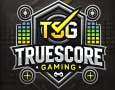 TrueScore Gaming logo with a gaming-inspired design